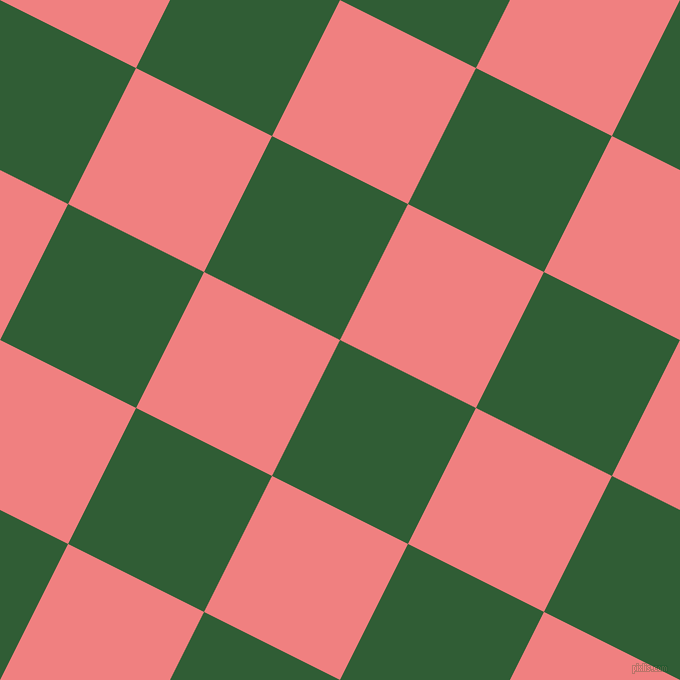 63/153 degree angle diagonal checkered chequered squares checker pattern checkers background, 152 pixel square size, , Parsley and Light Coral checkers chequered checkered squares seamless tileable