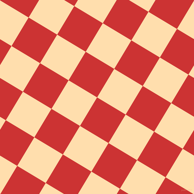 59/149 degree angle diagonal checkered chequered squares checker pattern checkers background, 112 pixel square size, , Persian Red and Navajo White checkers chequered checkered squares seamless tileable
