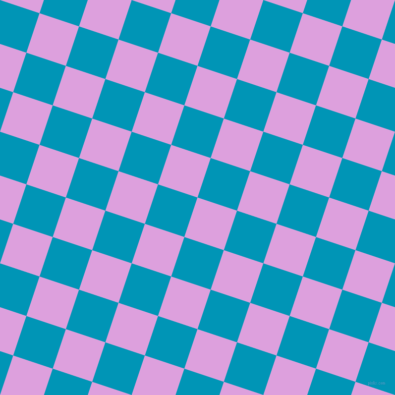 72/162 degree angle diagonal checkered chequered squares checker pattern checkers background, 84 pixel square size, , Plum and Bondi Blue checkers chequered checkered squares seamless tileable