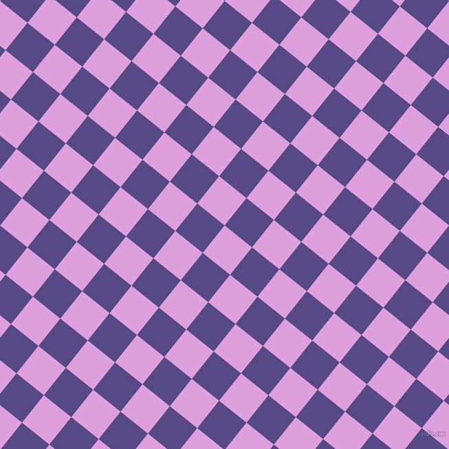 51/141 degree angle diagonal checkered chequered squares checker pattern checkers background, 51 pixel square size, , Plum and Victoria checkers chequered checkered squares seamless tileable