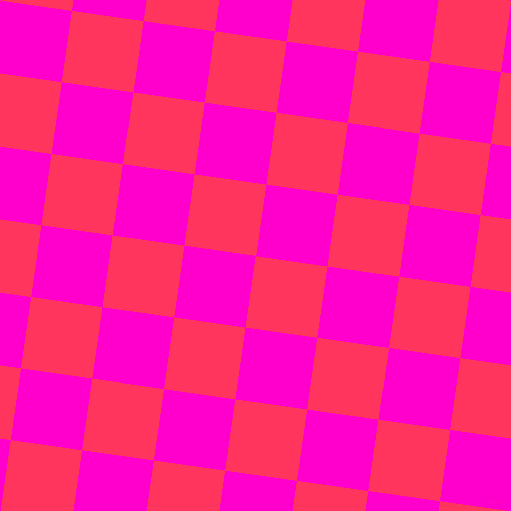 82/172 degree angle diagonal checkered chequered squares checker pattern checkers background, 144 pixel squares size, , Radical Red and Hot Magenta checkers chequered checkered squares seamless tileable