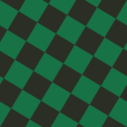 59/149 degree angle diagonal checkered chequered squares checker pattern checkers background, 72 pixel squares size, , Rangoon Green and Dark Spring Green checkers chequered checkered squares seamless tileable