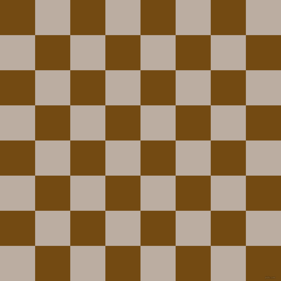 checkered chequered squares checkers background checker pattern, 120 pixel square size, , Raw Umber and Silk checkers chequered checkered squares seamless tileable