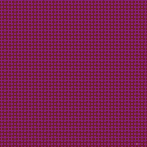 45/135 degree angle diagonal checkered chequered squares checker pattern checkers background, 9 pixel squares size, , Red Berry and Dark Purple checkers chequered checkered squares seamless tileable