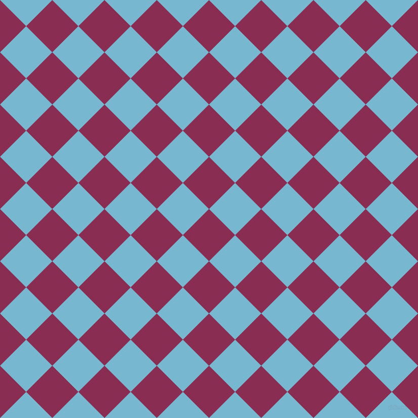 45/135 degree angle diagonal checkered chequered squares checker pattern checkers background, 73 pixel square size, , Rose Bud Cherry and Seagull checkers chequered checkered squares seamless tileable