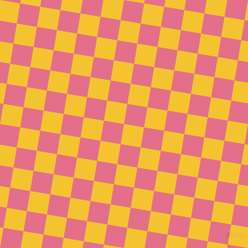 81/171 degree angle diagonal checkered chequered squares checker pattern checkers background, 41 pixel squares size, , Saffron and Deep Blush checkers chequered checkered squares seamless tileable