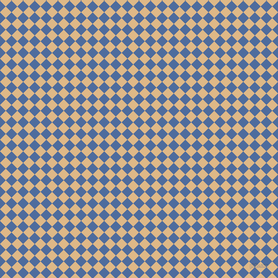 45/135 degree angle diagonal checkered chequered squares checker pattern checkers background, 16 pixel squares size, , San Marino and Burly Wood checkers chequered checkered squares seamless tileable