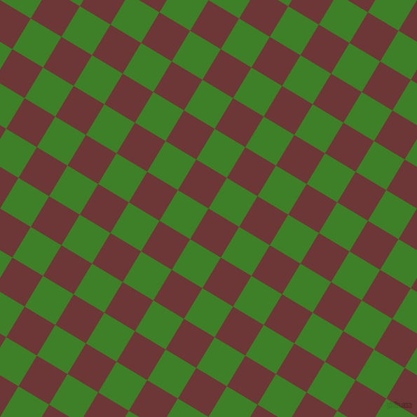 59/149 degree angle diagonal checkered chequered squares checker pattern checkers background, 51 pixel square size, , Sanguine Brown and Bilbao checkers chequered checkered squares seamless tileable