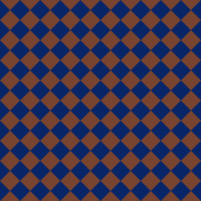 45/135 degree angle diagonal checkered chequered squares checker pattern checkers background, 48 pixel squares size, , Sapphire and Cumin checkers chequered checkered squares seamless tileable