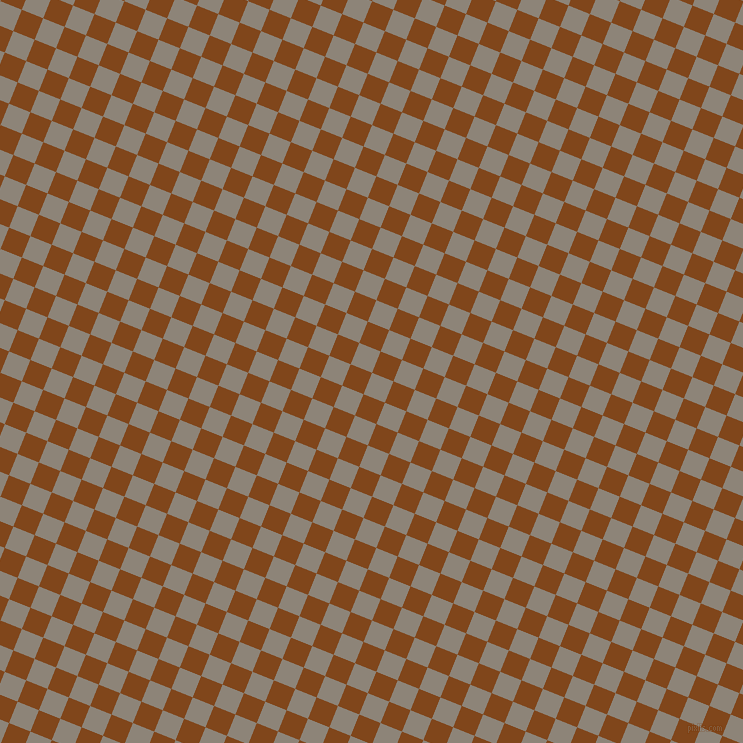 68/158 degree angle diagonal checkered chequered squares checker pattern checkers background, 23 pixel squares size, , Schooner and Russet checkers chequered checkered squares seamless tileable