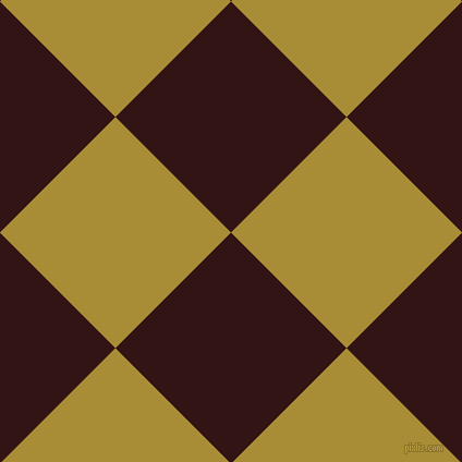45/135 degree angle diagonal checkered chequered squares checker pattern checkers background, 150 pixel squares size, , Seal Brown and Reef Gold checkers chequered checkered squares seamless tileable