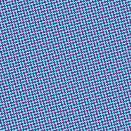 59/149 degree angle diagonal checkered chequered squares checker pattern checkers background, 7 pixel squares size, , Sky Blue and Gigas checkers chequered checkered squares seamless tileable