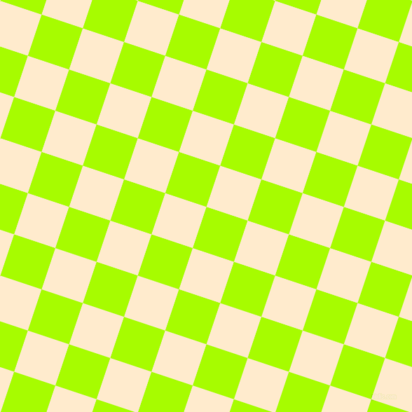 72/162 degree angle diagonal checkered chequered squares checker pattern checkers background, 62 pixel square size, , Spring Bud and Blanched Almond checkers chequered checkered squares seamless tileable