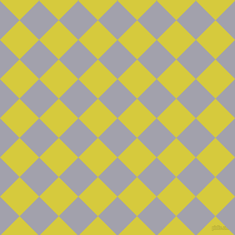 45/135 degree angle diagonal checkered chequered squares checker pattern checkers background, 54 pixel square size, , Spun Pearl and Wattle checkers chequered checkered squares seamless tileable