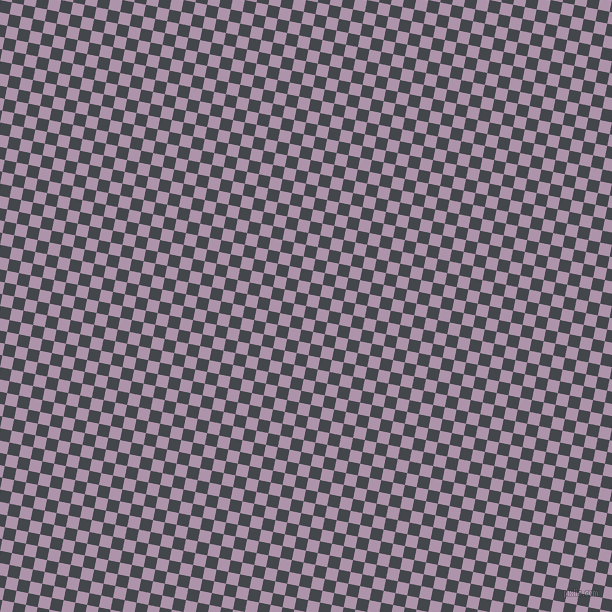 79/169 degree angle diagonal checkered chequered squares checker pattern checkers background, 12 pixel squares size, , Steel Grey and London Hue checkers chequered checkered squares seamless tileable