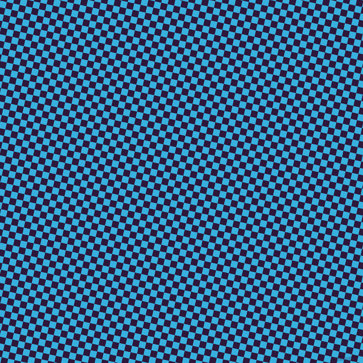 77/167 degree angle diagonal checkered chequered squares checker pattern checkers background, 13 pixel squares size, , Summer Sky and Blackcurrant checkers chequered checkered squares seamless tileable