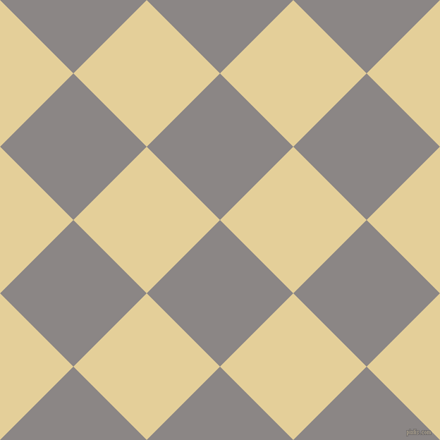 45/135 degree angle diagonal checkered chequered squares checker pattern checkers background, 147 pixel squares size, , Suva Grey and Double Colonial White checkers chequered checkered squares seamless tileable