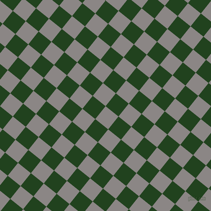 51/141 degree angle diagonal checkered chequered squares checker pattern checkers background, 34 pixel square size, , Suva Grey and Myrtle checkers chequered checkered squares seamless tileable