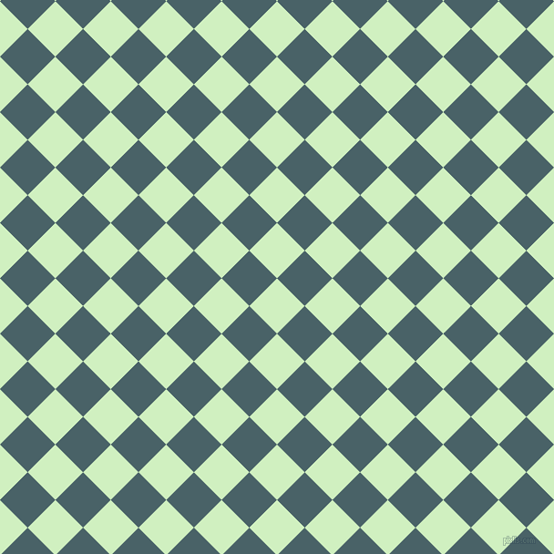 45/135 degree angle diagonal checkered chequered squares checker pattern checkers background, 43 pixel squares size, , Tea Green and Smalt Blue checkers chequered checkered squares seamless tileable