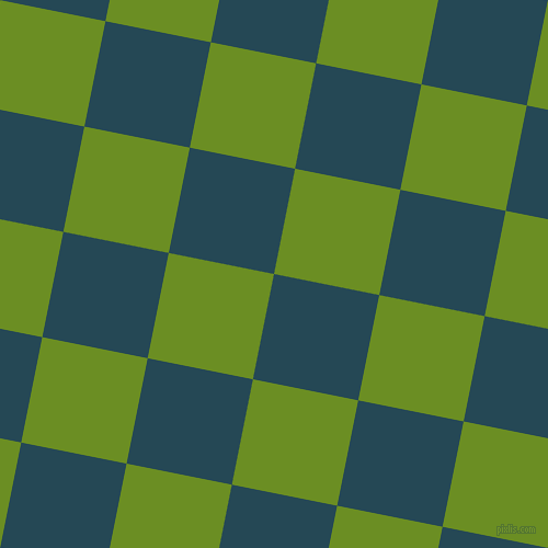 79/169 degree angle diagonal checkered chequered squares checker pattern checkers background, 98 pixel square size, , Teal Blue and Olive Drab checkers chequered checkered squares seamless tileable