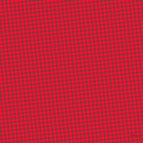 51/141 degree angle diagonal checkered chequered squares checker pattern checkers background, 9 pixel square size, , Torch Red and Old Brick checkers chequered checkered squares seamless tileable