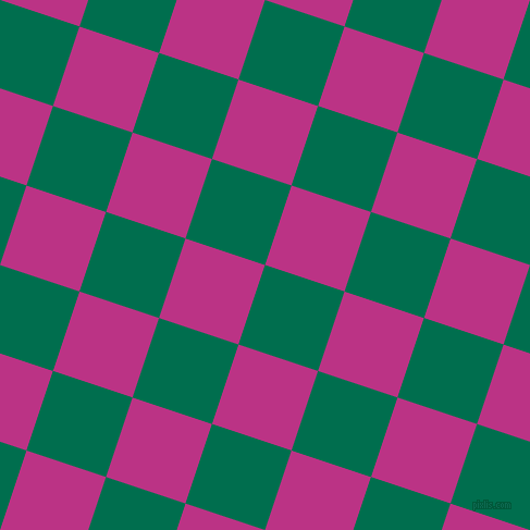 72/162 degree angle diagonal checkered chequered squares checker pattern checkers background, 77 pixel square size, , Watercourse and Red Violet checkers chequered checkered squares seamless tileable