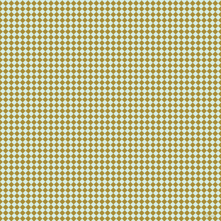 45/135 degree angle diagonal checkered chequered squares checker pattern checkers background, 13 pixel squares size, White Ice and Reef Gold checkers chequered checkered squares seamless tileable