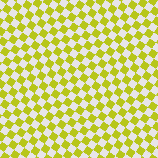 56/146 degree angle diagonal checkered chequered squares checker pattern checkers background, 30 pixel squares size, , White Lilac and Rio Grande checkers chequered checkered squares seamless tileable
