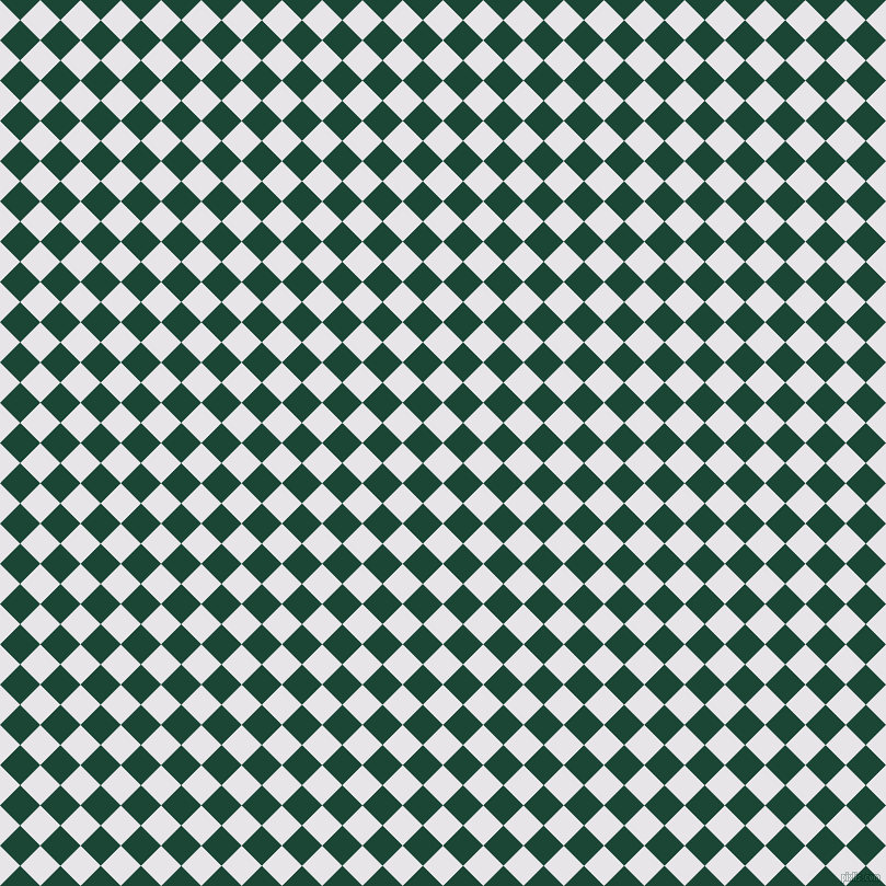 45/135 degree angle diagonal checkered chequered squares checker pattern checkers background, 26 pixel square size, , White Lilac and Sherwood Green checkers chequered checkered squares seamless tileable