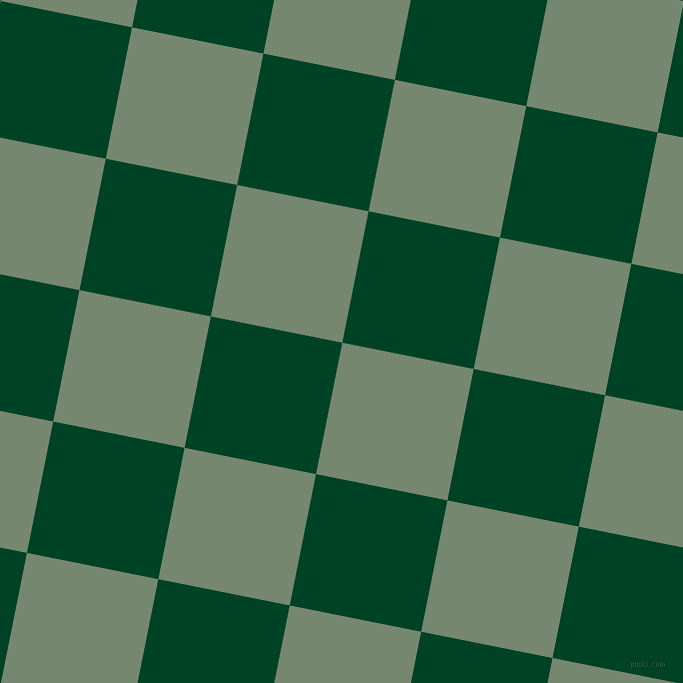 79/169 degree angle diagonal checkered chequered squares checker pattern checkers background, 134 pixel squares size, , Xanadu and British Racing Green checkers chequered checkered squares seamless tileable