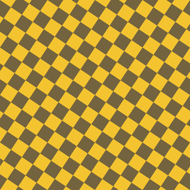 56/146 degree angle diagonal checkered chequered squares checker pattern checkers background, 45 pixel square size, , Yellow Metal and Saffron checkers chequered checkered squares seamless tileable