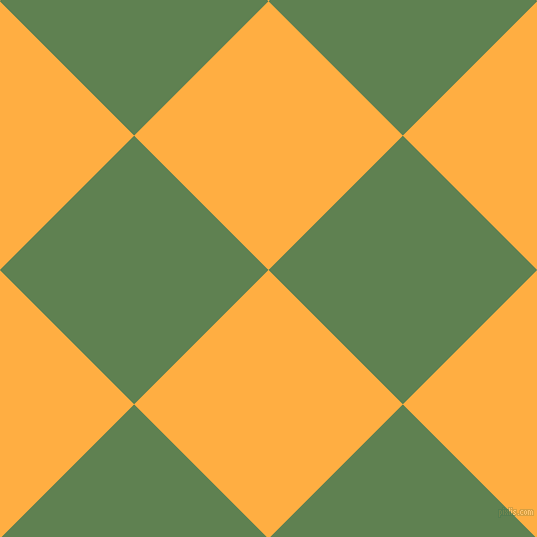 45/135 degree angle diagonal checkered chequered squares checker pattern checkers background, 190 pixel square size, , Yellow Orange and Glade Green checkers chequered checkered squares seamless tileable