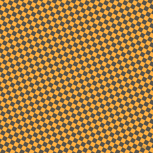 63/153 degree angle diagonal checkered chequered squares checker pattern checkers background, 14 pixel square size, , Yellow Orange and Masala checkers chequered checkered squares seamless tileable