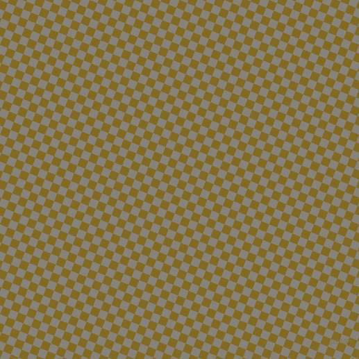 68/158 degree angle diagonal checkered chequered squares checker pattern checkers background, 12 pixel squares size, , Yukon Gold and Friar Grey checkers chequered checkered squares seamless tileable