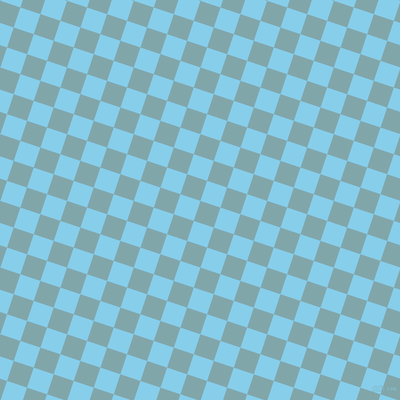 72/162 degree angle diagonal checkered chequered squares checker pattern checkers background, 30 pixel squares size, , Ziggurat and Sky Blue checkers chequered checkered squares seamless tileable