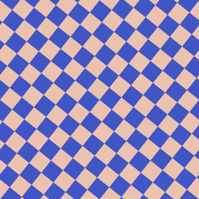 51/141 degree angle diagonal checkered chequered squares checker pattern checkers background, 61 pixel squares size, , Zinnwaldite and Free Speech Blue checkers chequered checkered squares seamless tileable