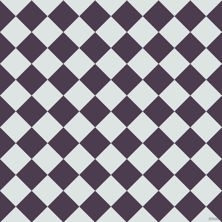45/135 degree angle diagonal checkered chequered squares checker pattern checkers background, 76 pixel squares size, , Zircon and Bossanova checkers chequered checkered squares seamless tileable
