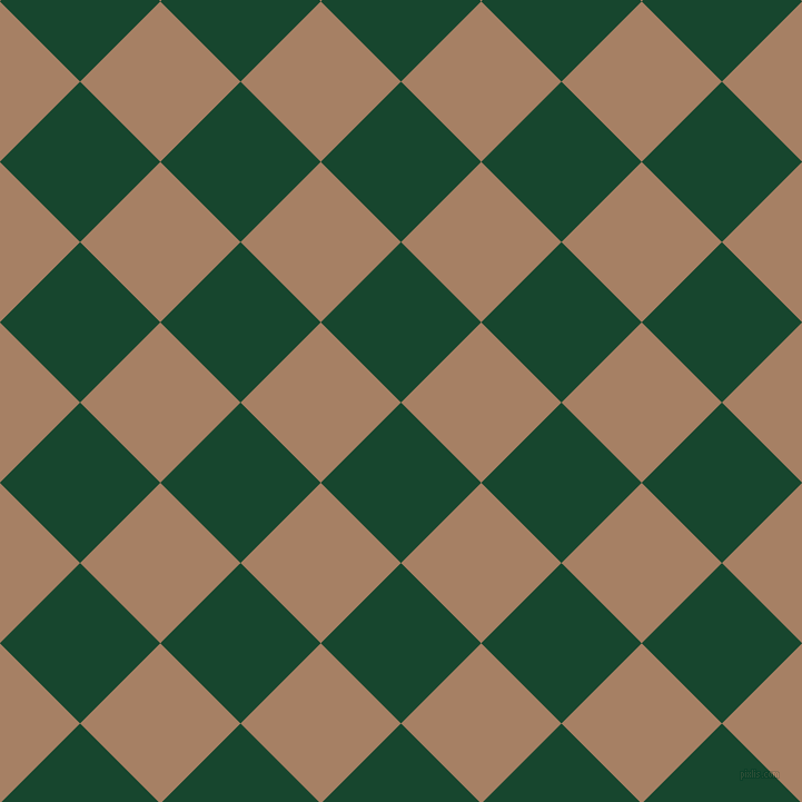 45/135 degree angle diagonal checkered chequered squares checker pattern checkers background, 102 pixel square size, , Zuccini and Medium Wood checkers chequered checkered squares seamless tileable