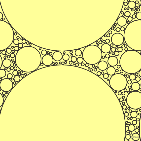 bubbles, circles, sponge, big, medium, small, 3 pixel line width, Acadia and Canary circles bubbles sponge soap seamless tileable