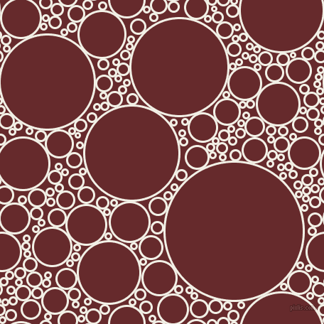 bubbles, circles, sponge, big, medium, small, 3 pixel line width, Alabaster and Red Devil circles bubbles sponge soap seamless tileable