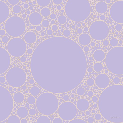 bubbles, circles, sponge, big, medium, small, 2 pixel line width, Almond and Melrose circles bubbles sponge soap seamless tileable