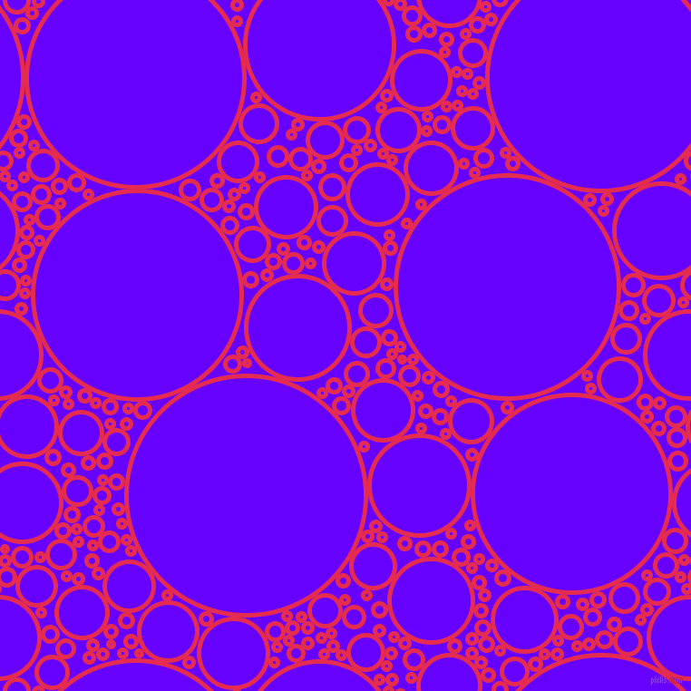 bubbles, circles, sponge, big, medium, small, 5 pixel line width, Amaranth and Electric Indigo circles bubbles sponge soap seamless tileable
