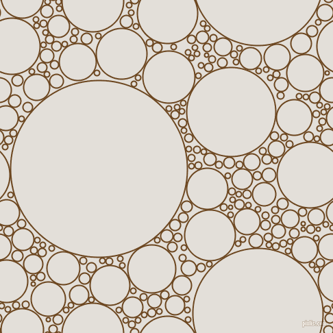 bubbles, circles, sponge, big, medium, small, 2 pixel line width, Antique Brass and Vista White circles bubbles sponge soap seamless tileable