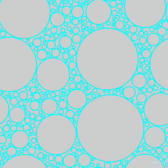 bubbles, circles, sponge, big, medium, small, 3 pixel line width, Aqua and Iron circles bubbles sponge soap seamless tileable