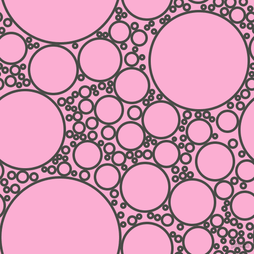 bubbles, circles, sponge, big, medium, small, 5 pixel line width, Armadillo and Lavender Pink circles bubbles sponge soap seamless tileable