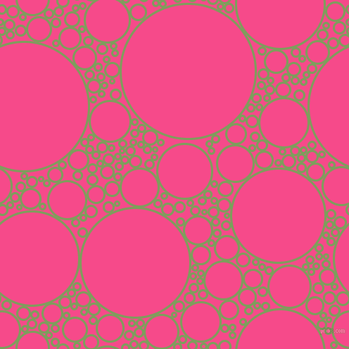 bubbles, circles, sponge, big, medium, small, 3 pixel line width, Asparagus and French Rose circles bubbles sponge soap seamless tileable