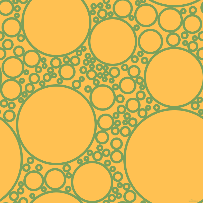 bubbles, circles, sponge, big, medium, small, 9 pixel line width, Asparagus and Golden Tainoi circles bubbles sponge soap seamless tileable