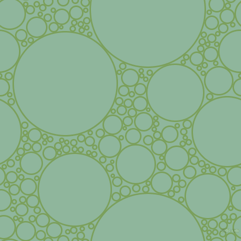 bubbles, circles, sponge, big, medium, small, 3 pixel line width, Asparagus and Summer Green circles bubbles sponge soap seamless tileable