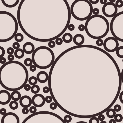 bubbles, circles, sponge, big, medium, small, 9 pixel line width, Aubergine and Ebb circles bubbles sponge soap seamless tileable