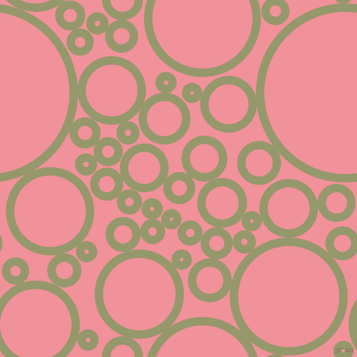 bubbles, circles, sponge, big, medium, small, 17 pixel line width, Avocado and Wewak circles bubbles sponge soap seamless tileable